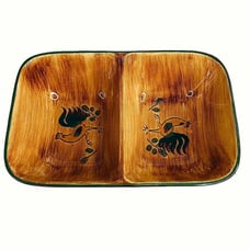 Pennsbury Pottery Red Rooster Dish