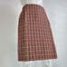 Vintage 90's Eddie Bauer Red Plaid Wrap Skirt