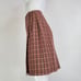 Vintage 90's Eddie Bauer Red Plaid Wrap Skirt
