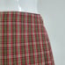 Vintage 90's Eddie Bauer Red Plaid Wrap Skirt