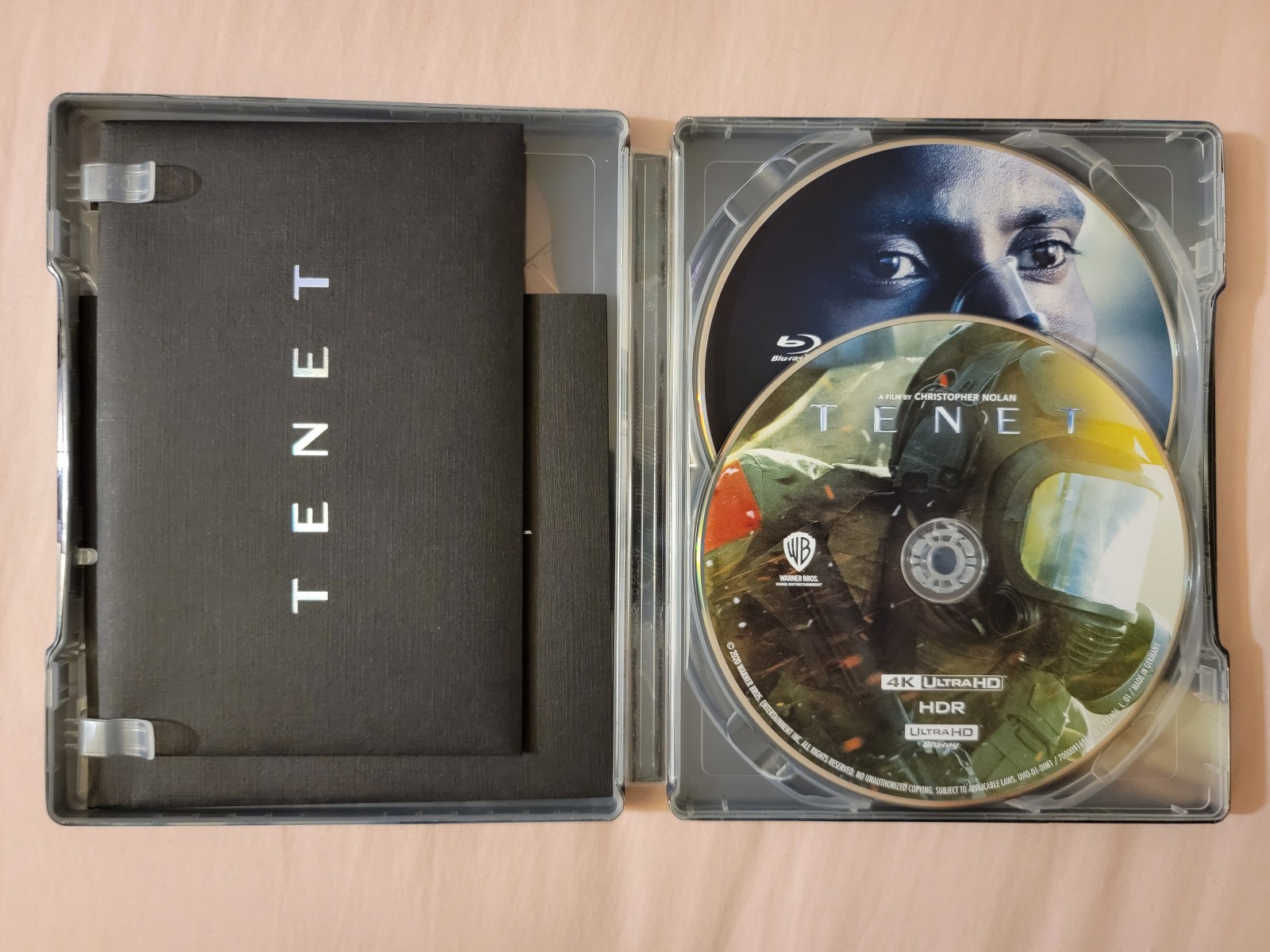 Tenet Double Lenti Steelbook W 1-Click Box (Manta Lab) (4K outlet UHD BLU-RAY)