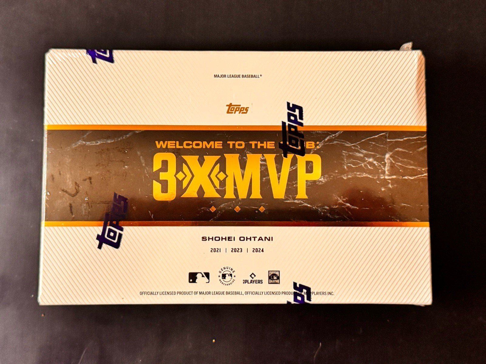 2025 Topps Welcome To The Club: 3X MVP Shohei Ohtani Box