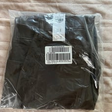Abercrombie Curve Love Brown Leather Pants 27S