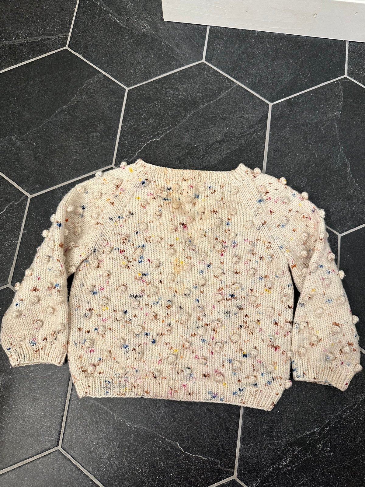 Misha and puff popcorn sweater