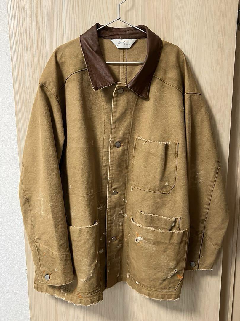 Tried on only] ancellm WISM special order duck coverall camel