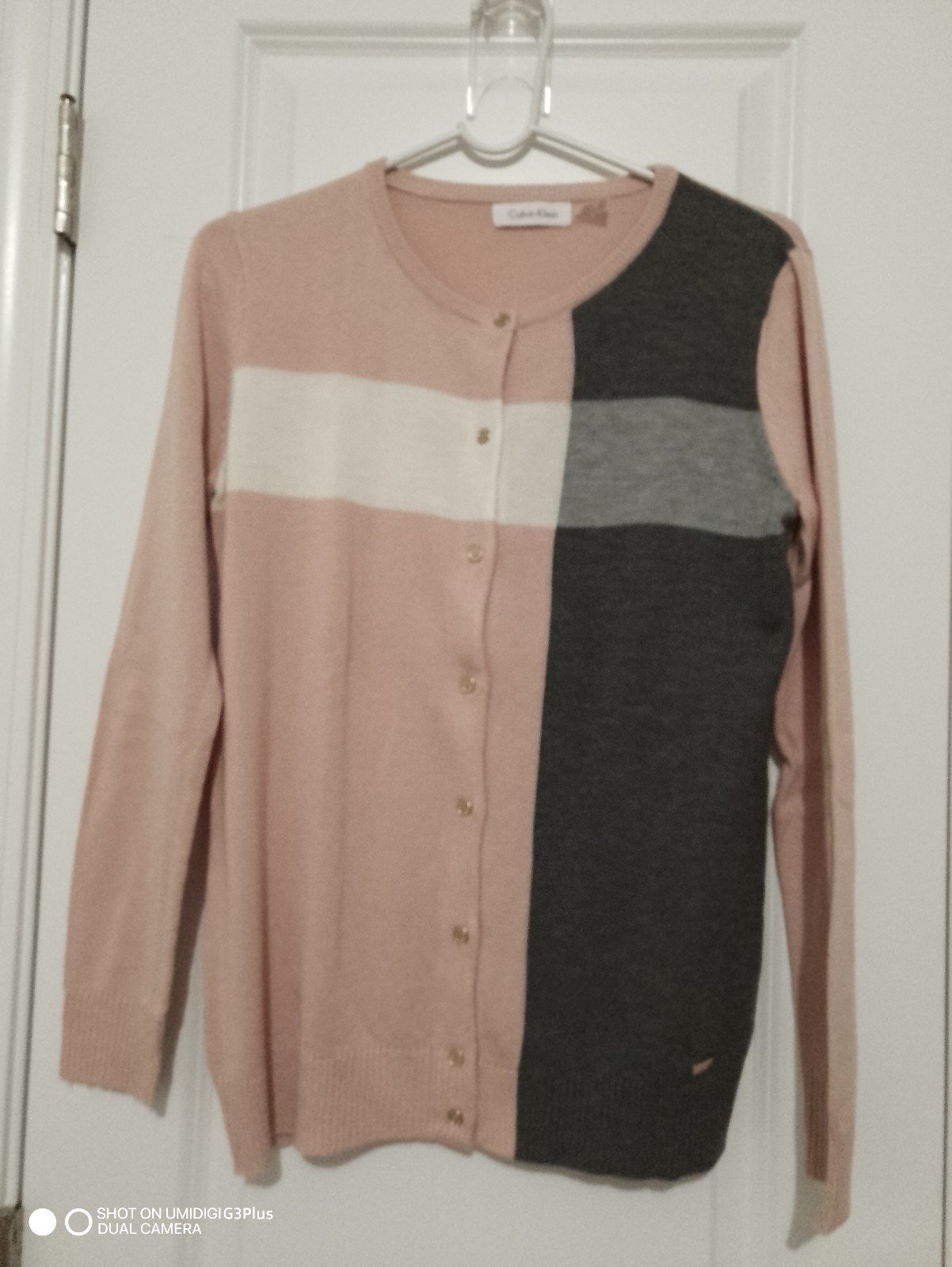Beautiful women's Calvin Klein button sweater
