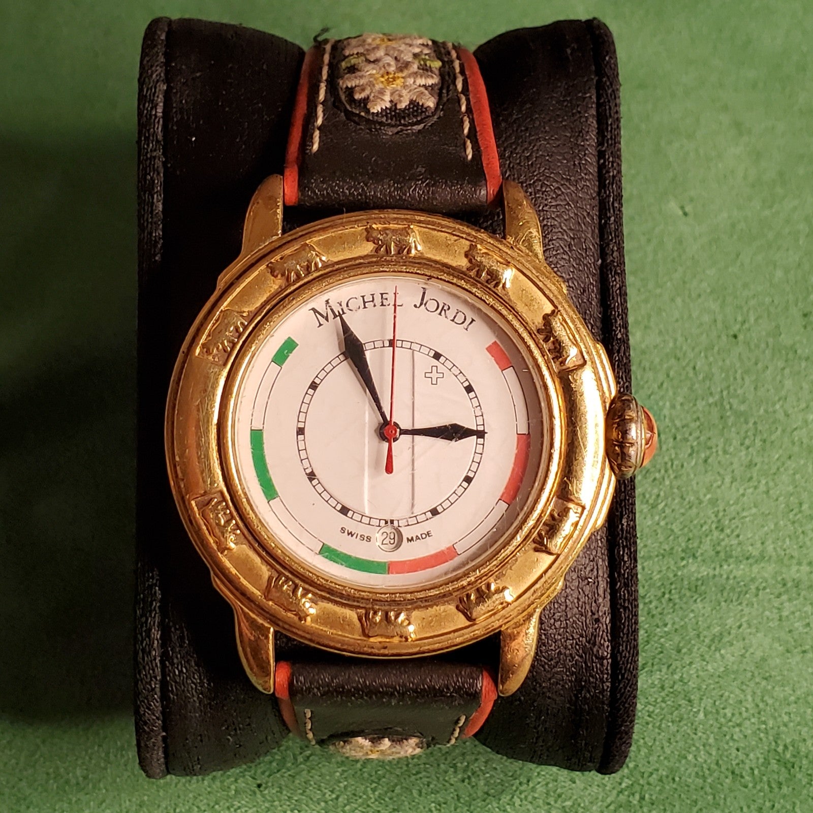 Michel Jordi Vintage Designer Gents Quartz watch