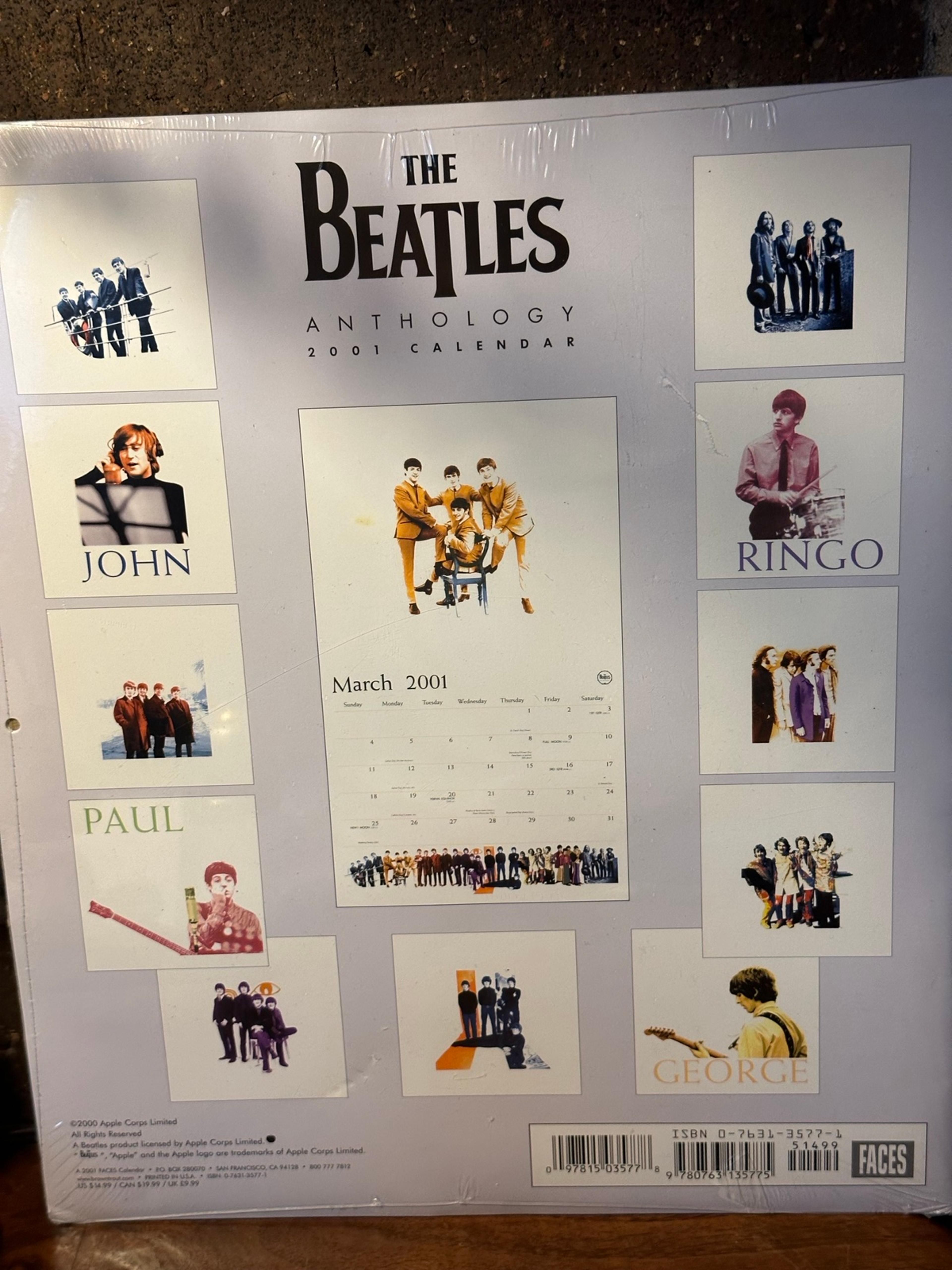 The Beatles Handmade Calendars Mercari the-beatles-handmade-calendars-mercari