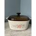 Corning Ware Symphony 3 Liter A-3-B Casserole Dish Amber Lid Pyrex Vintage