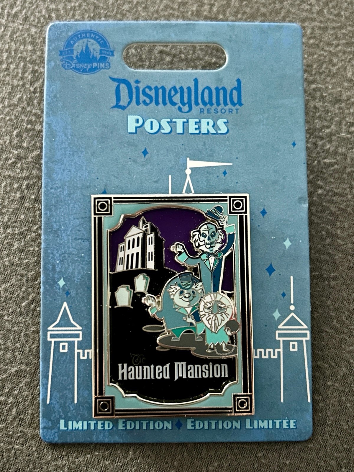 Disneyland 2022 Poster Series Pin Haunted Mansion