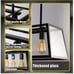 Rustic Black 4-Light Caged Pendant Light Chandelier Lighting