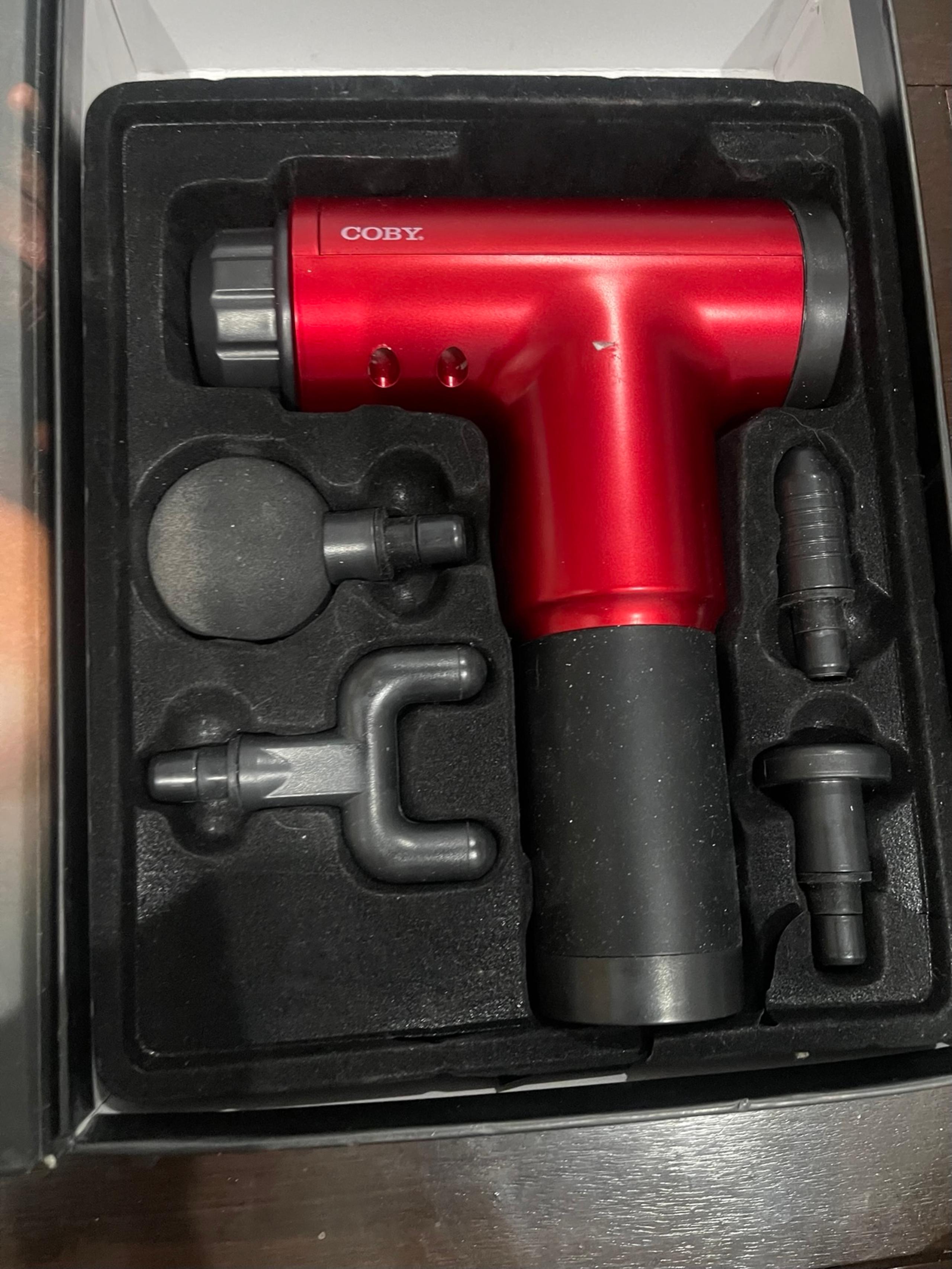 Coby Massager- Deep Tissue Muscle Massager Multiple Settings *No Power Cord* - Coby Electronics