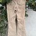 Corduroy pant color tan