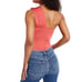 Body Contour Compression Silky One Shoulder Thong Bodysuit With Removable Cups