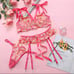 Valentine's Ladies Lingerie Set Lace Mini Teddy Sexy Babydoll Bodysuit Sleepwear