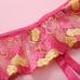 Valentine's Ladies Lingerie Set Lace Mini Teddy Sexy Babydoll Bodysuit Sleepwear