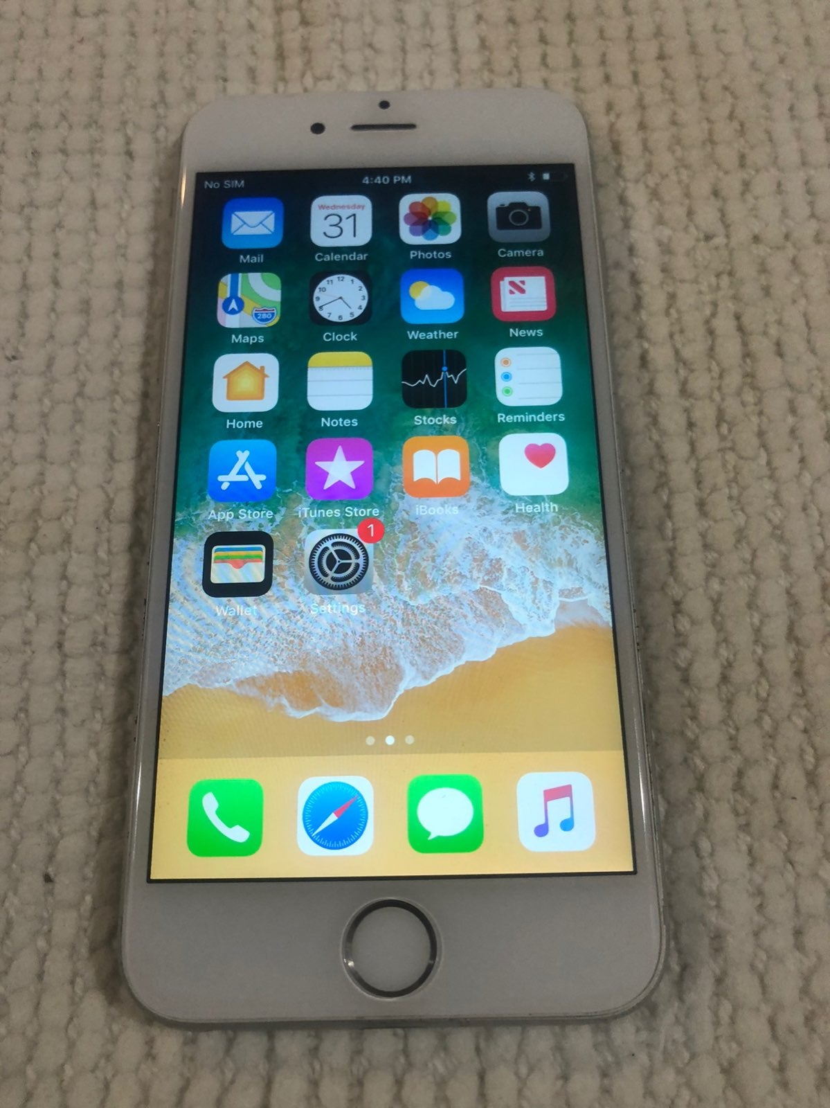 iPhone 6 Plus Gold 128 GB Unlocked silve