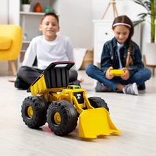 Tonka RC Mighty Monster Dump & Plow Truck-*gfdkgj