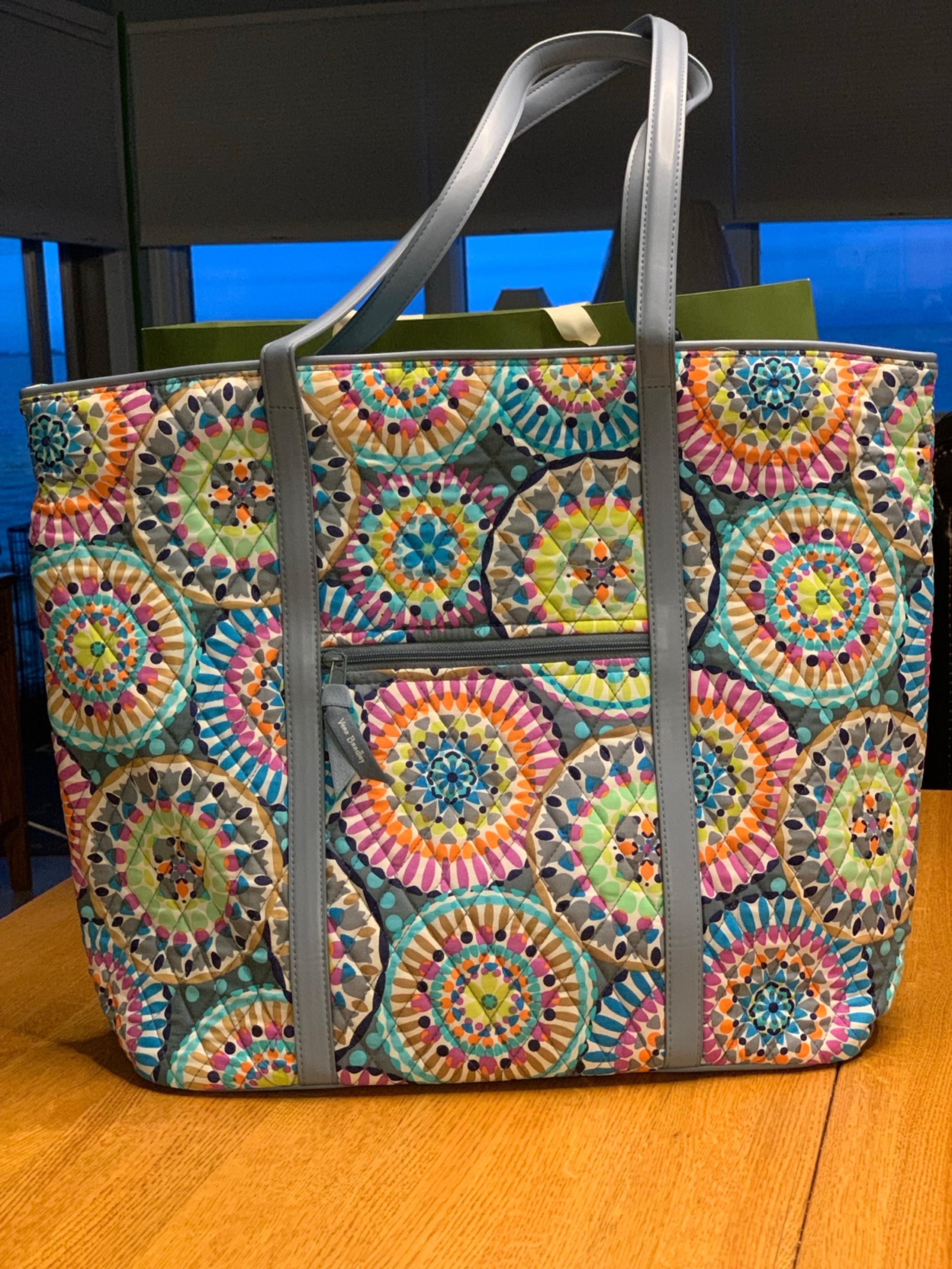 Vera Bradley Trimmed Vera Tote