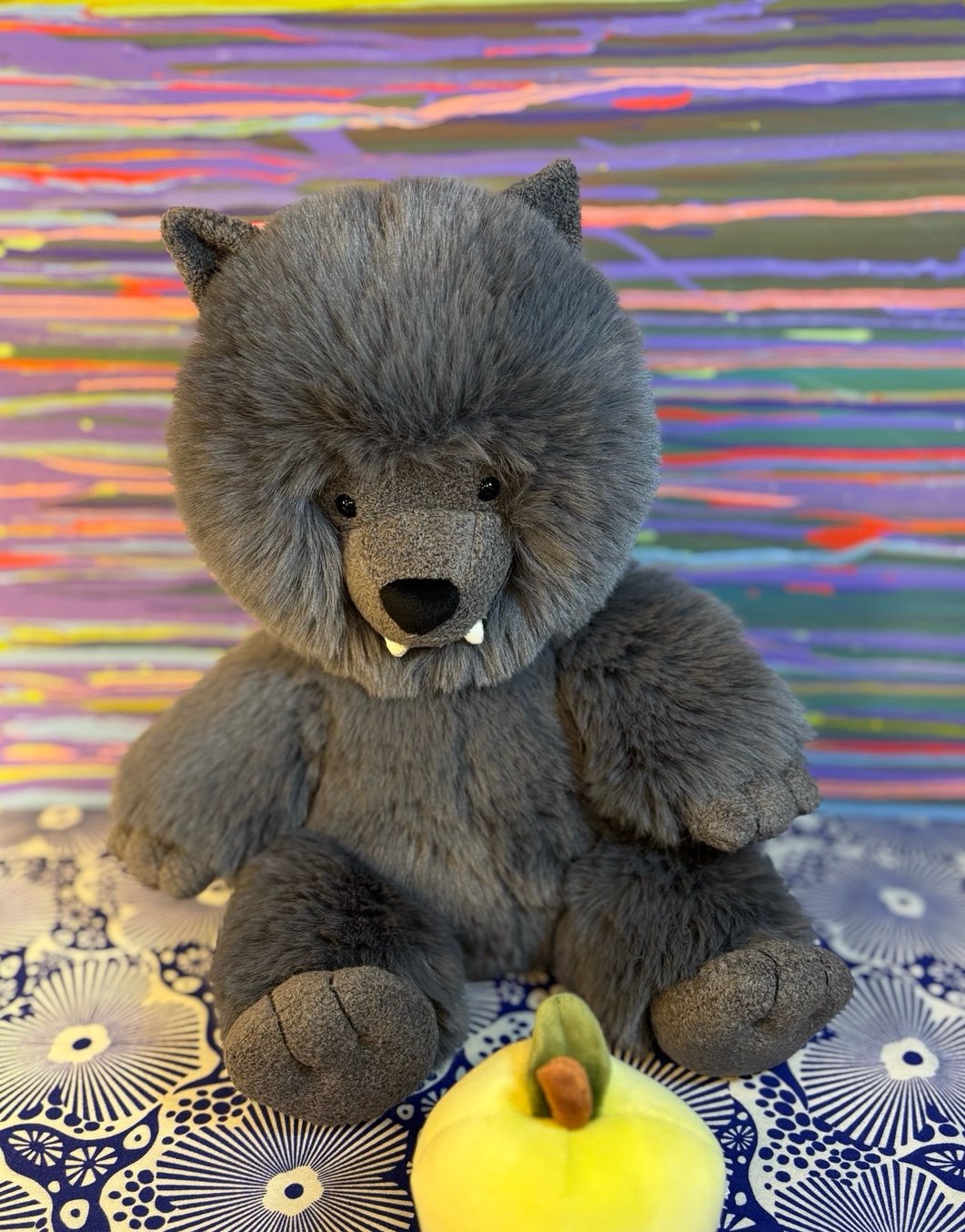 NWT Jellycat ORIGINAL Wilf Wolf! Retired!! Fast Shipping!