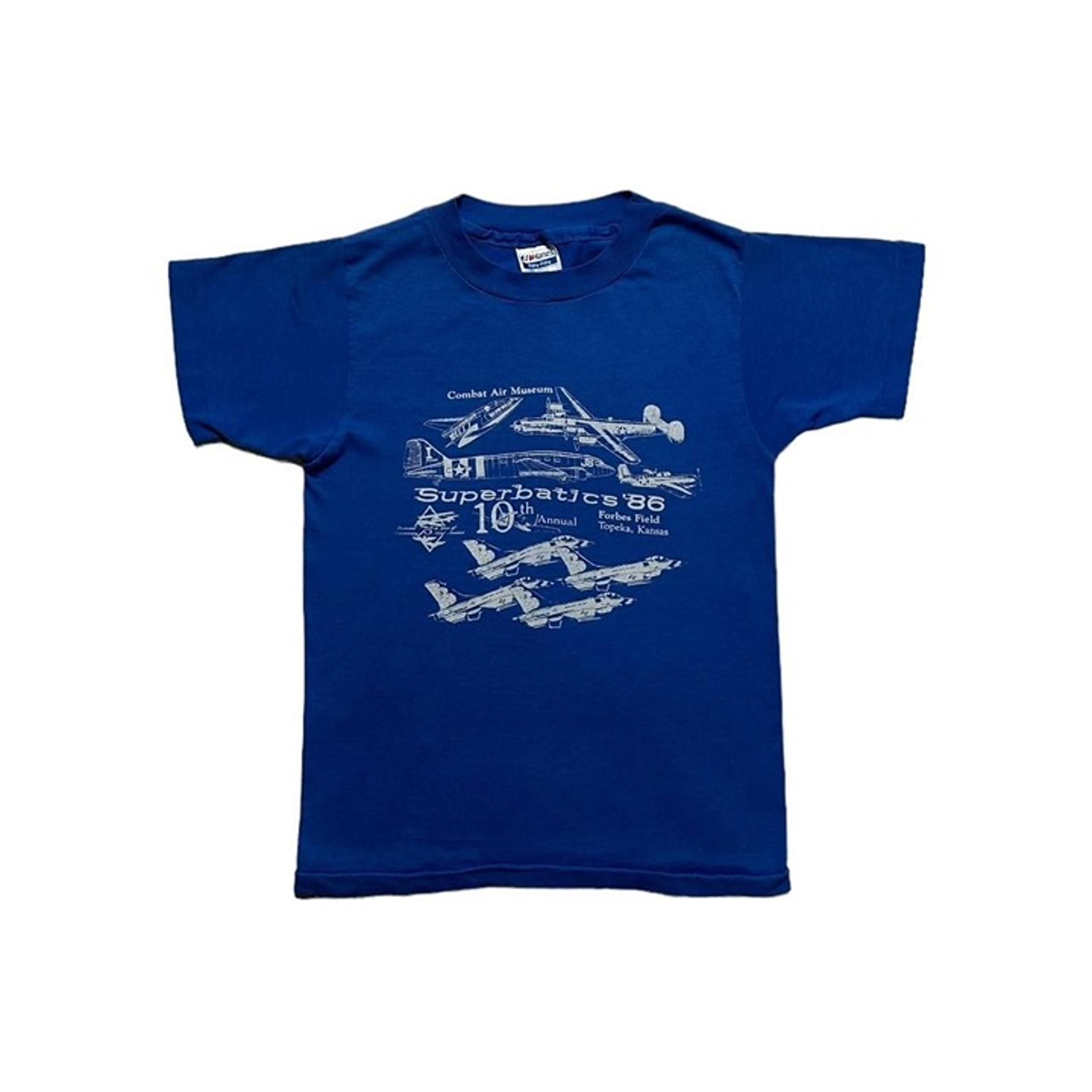 Vintage Superbatics Combat Air Museum Kids T-Shirt