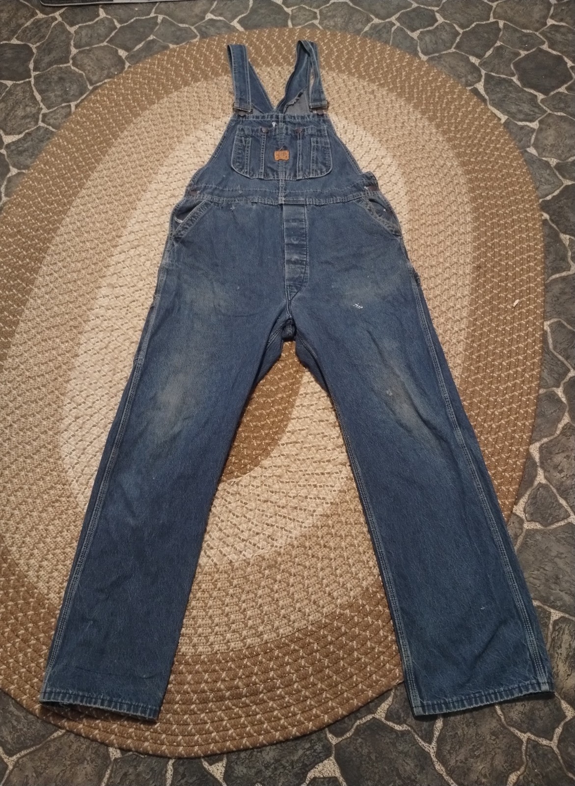 Big Ben by Wrangler mens denim work overalls VINTAGE