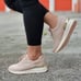 Sports Women's Lace-up Blush Sneakers