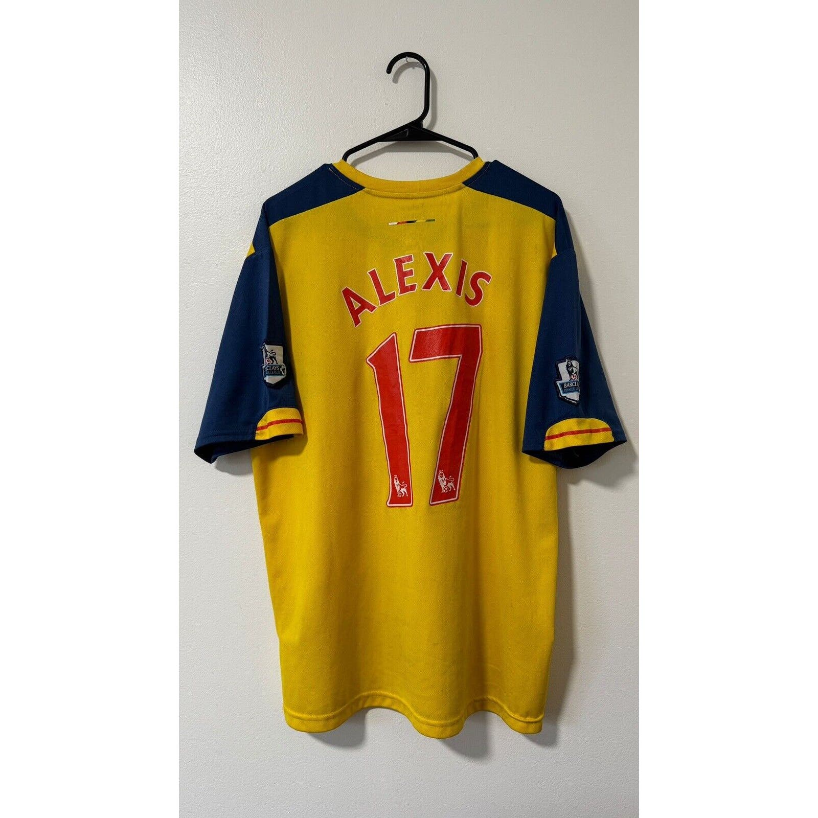 Arsenal Jersey Away 2014/15 #17 Alexis Sánchez (Extra Large)