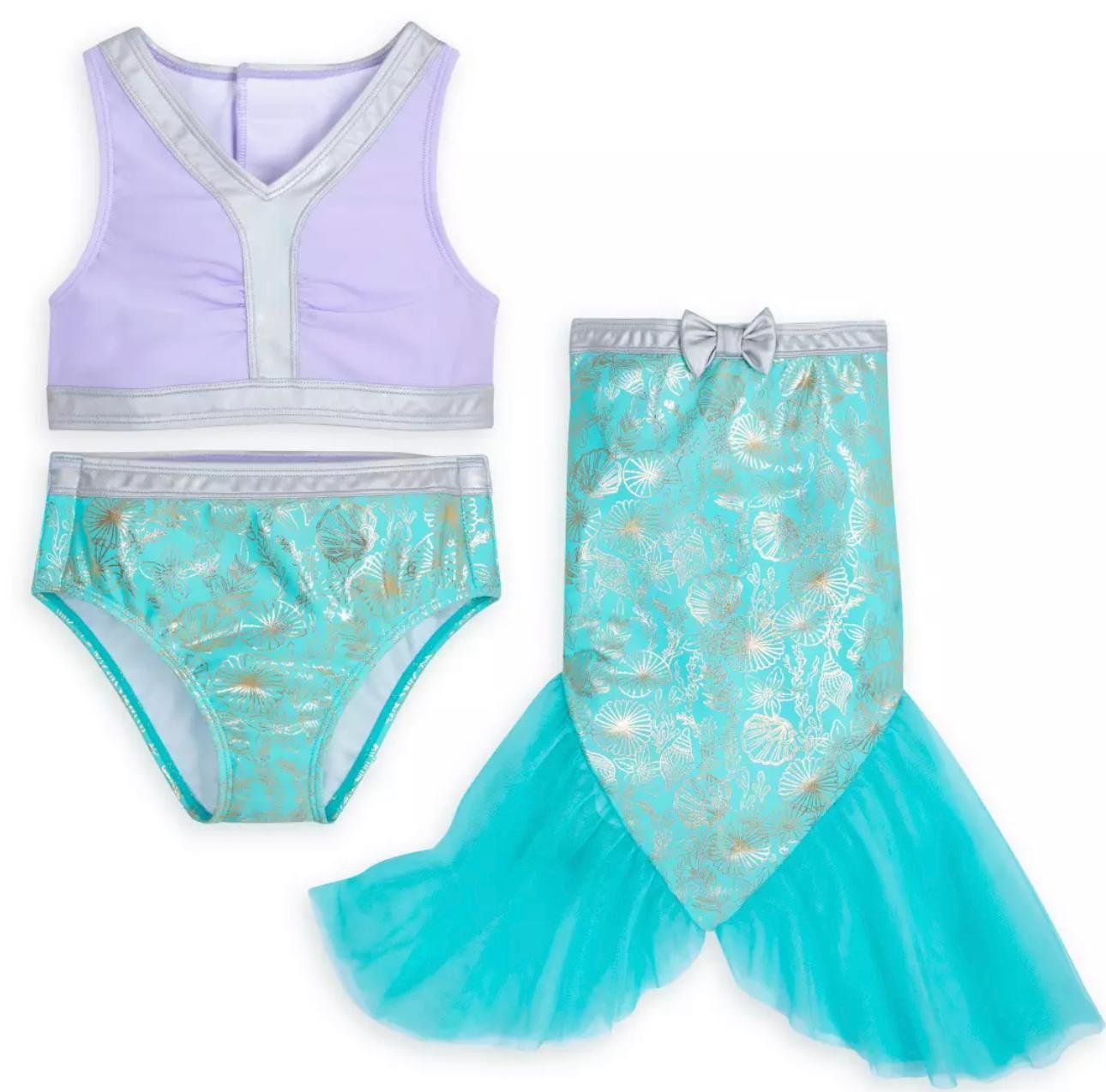 Ariel Adaptive Swim Set for Girls – The Little Mermaid