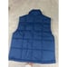 Beyond Yoga Women's Blue Puffer Vest Front Pockets Size Medium NWT