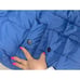 Beyond Yoga Women's Blue Puffer Vest Front Pockets Size Medium NWT