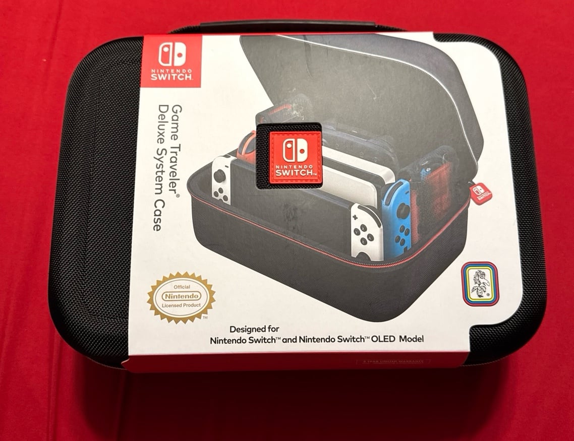 Nintendo switch official game traveler deluxe system case