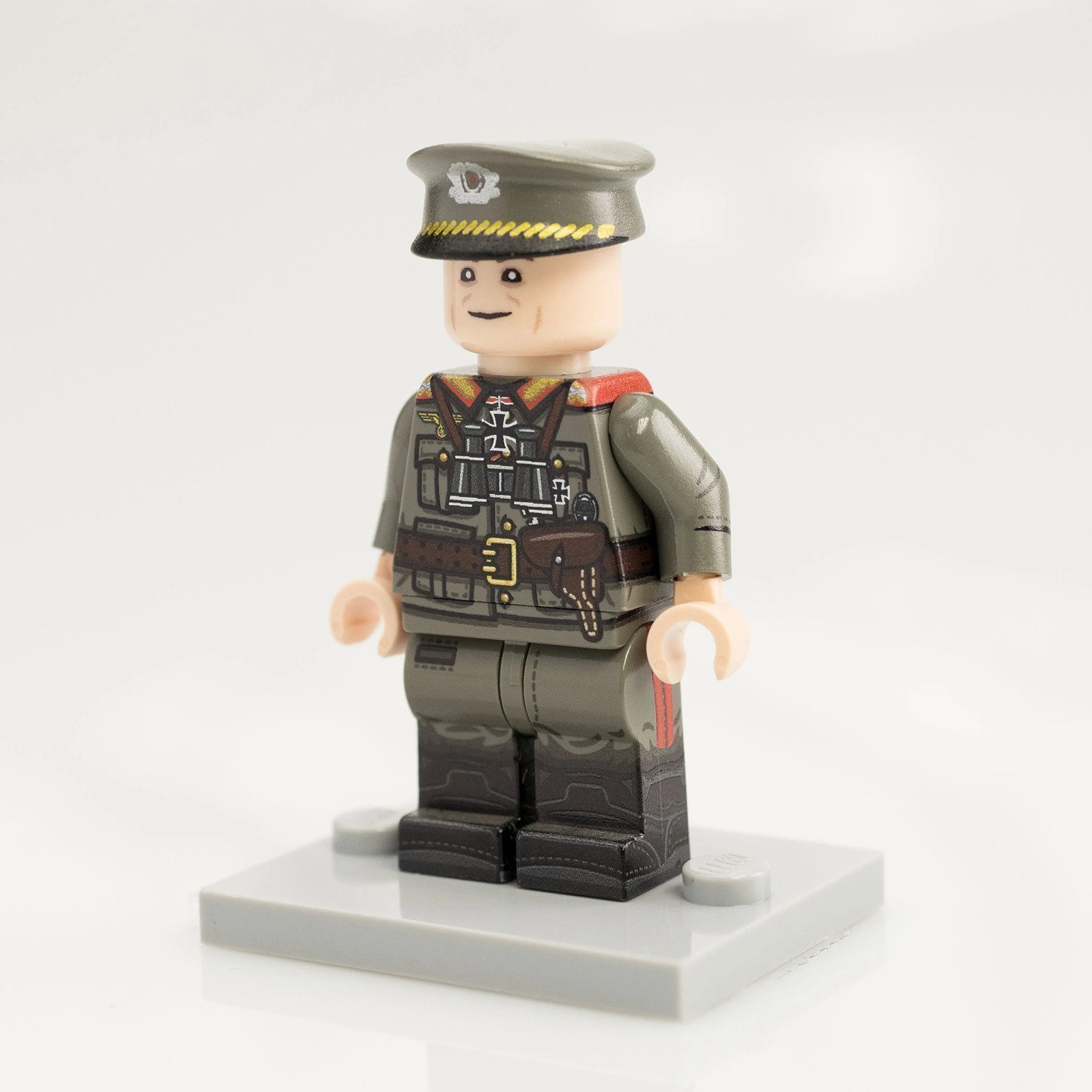 NEW Lego The Minifig Co ODG German General Minifigure TMC #22 Old Dark Grey RARE