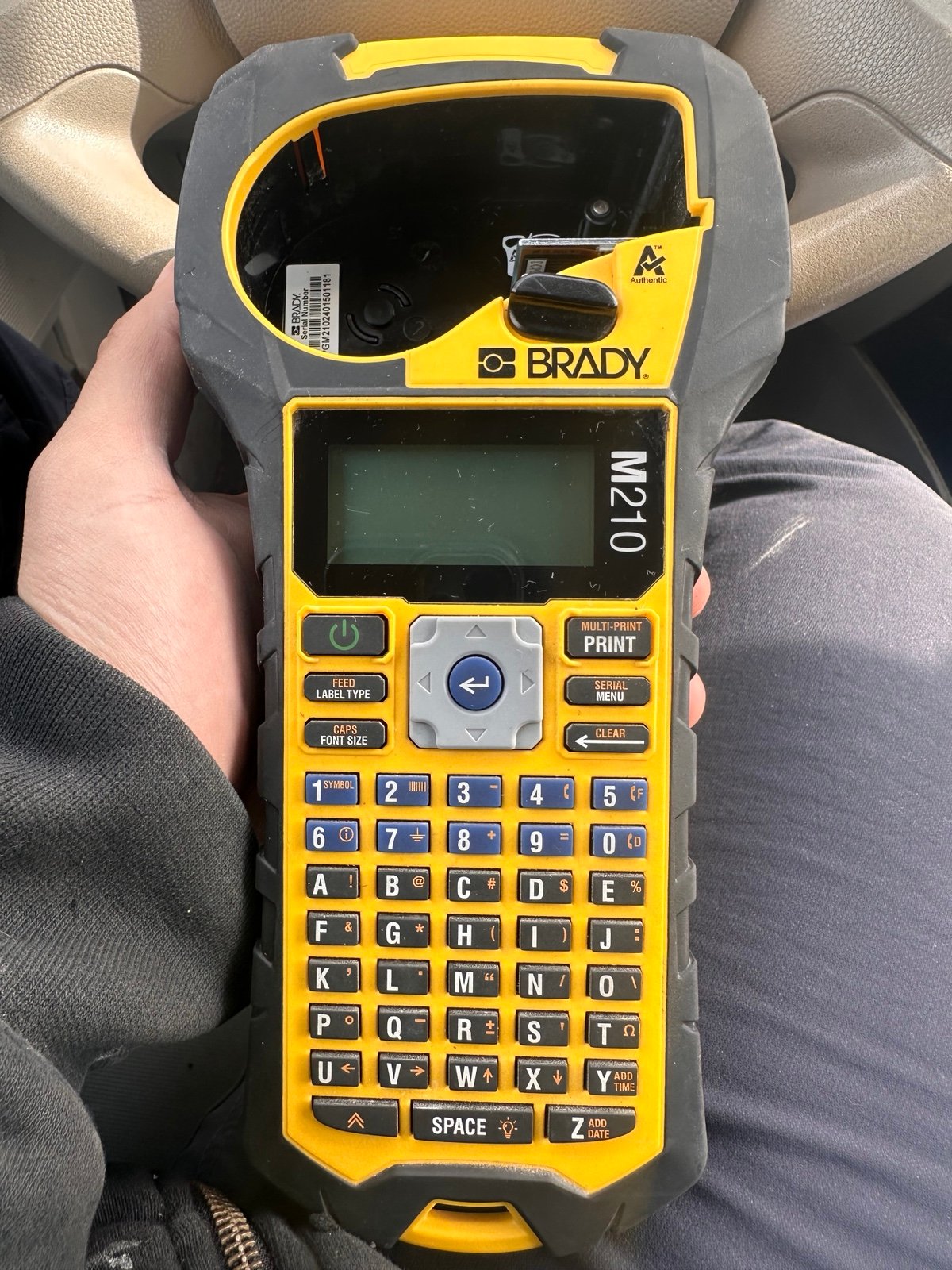 Brady Labeler M210