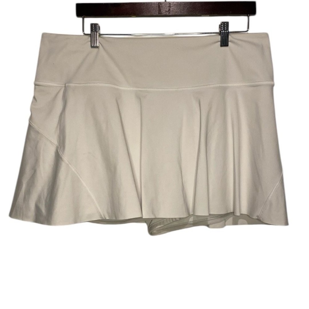Athleta Ace Tennis White Skort 13.5 XL