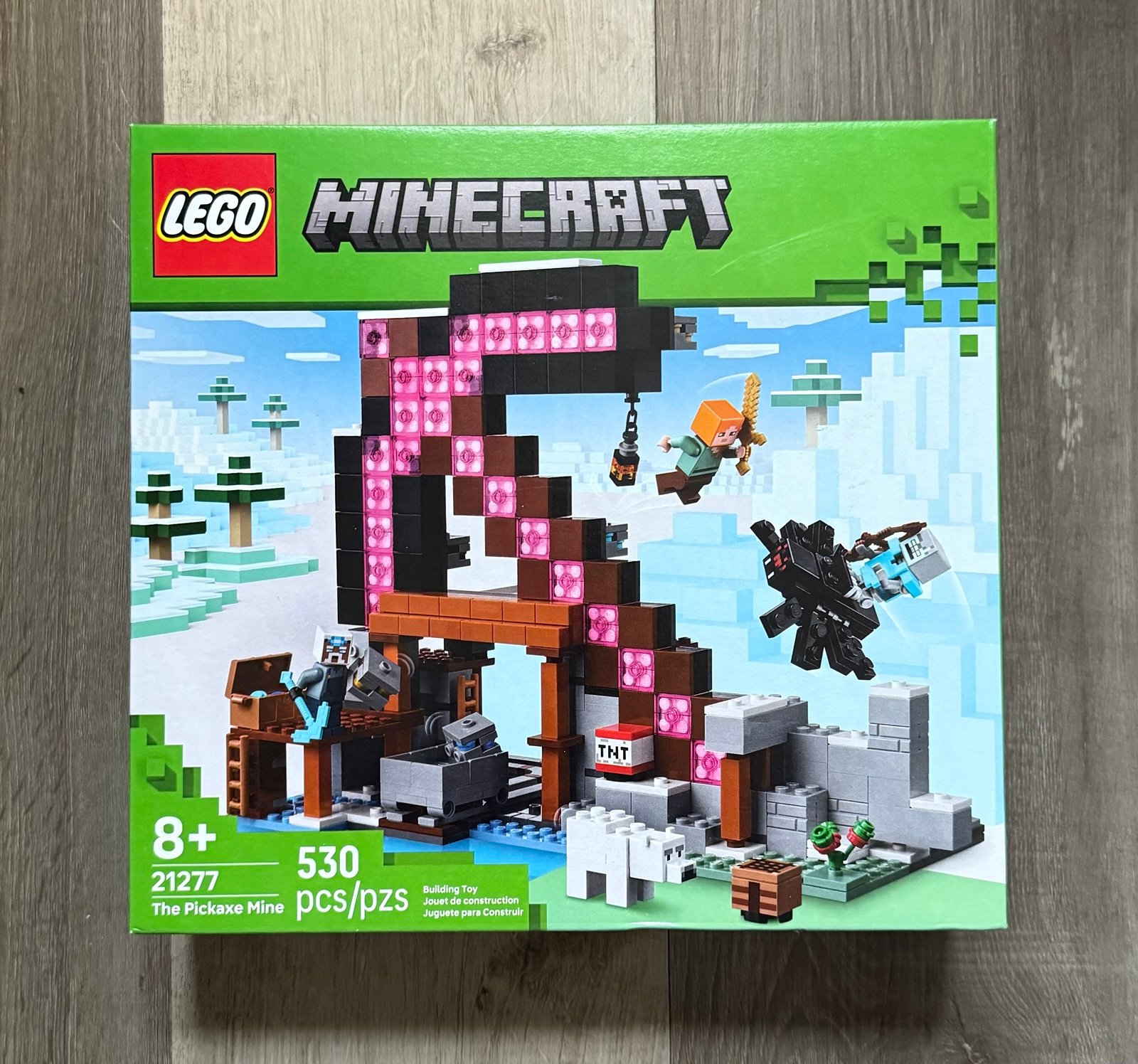 LEGO Minecraft The Pickaxe Mine #21277
