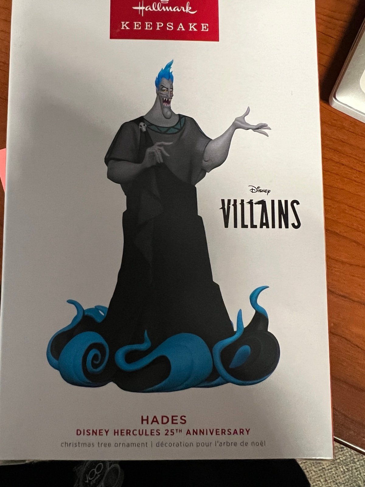 Disney Halmark Hades ornament