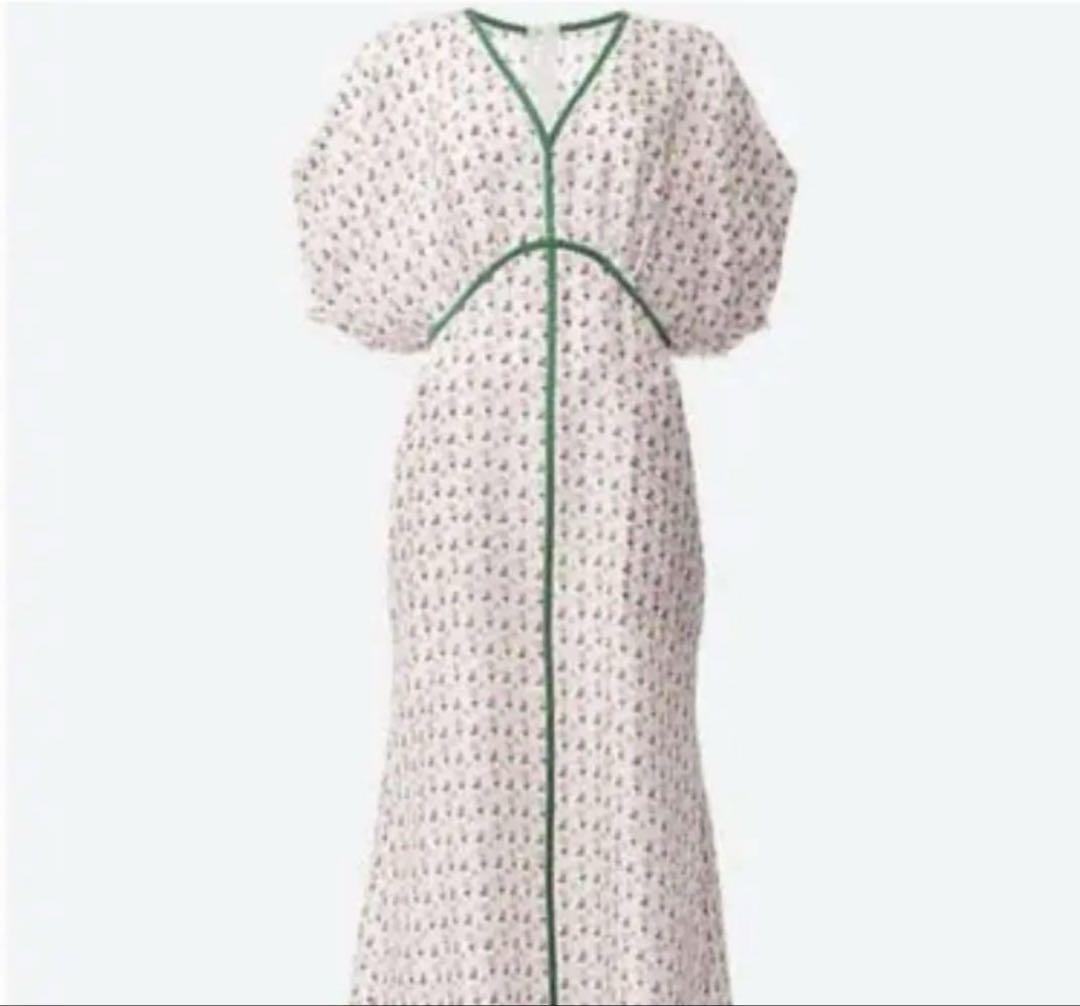 mame kurogouchi 2020SS floral print dress
