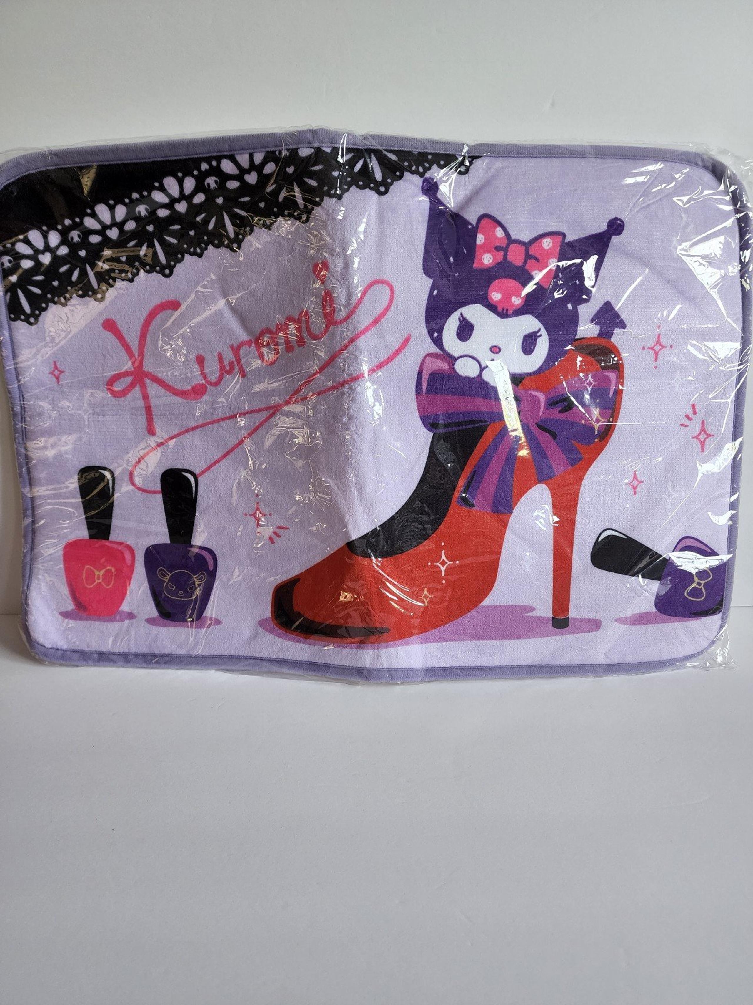 Sanrio Kuromi Fukubukuro Exclusive Memory Foam Rug Mat