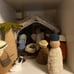 Rustic Nativity set