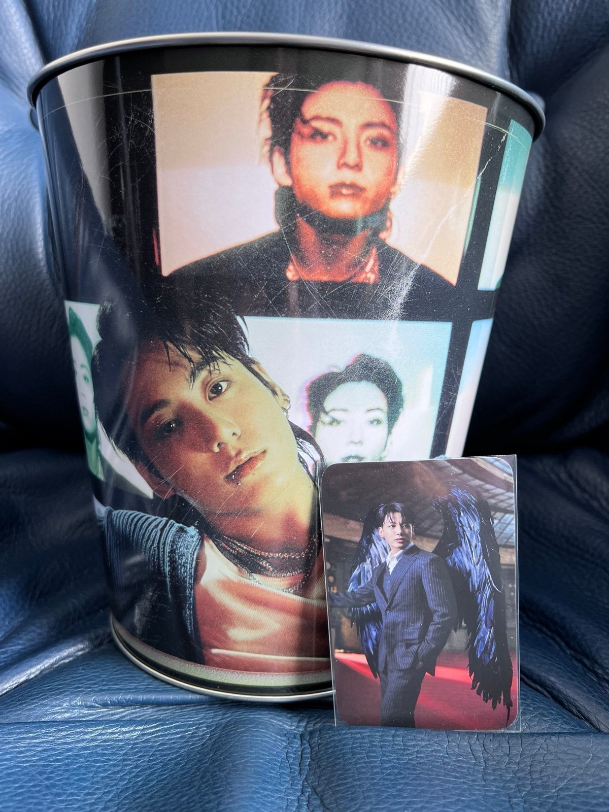 NEW BTS Jungkook “I Am Still” Popcorn Bucket Plus Official Cinema Photocard