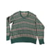 Vintage Jantzen Ski Lodge Wool Sweater V Neck Mens XL Xmas Snowflake Dad Grandpa