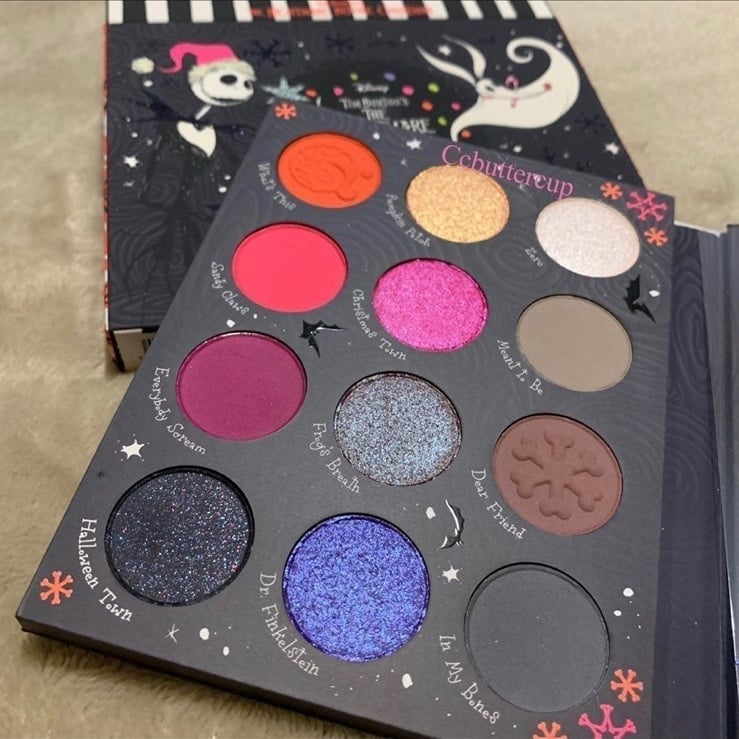 Colourpop Disney Nightmare Before Christmas Eyeshadow Palette BNIB
