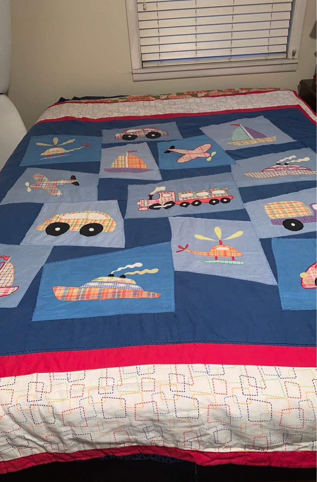 Vintage Handmade Youth Quilt