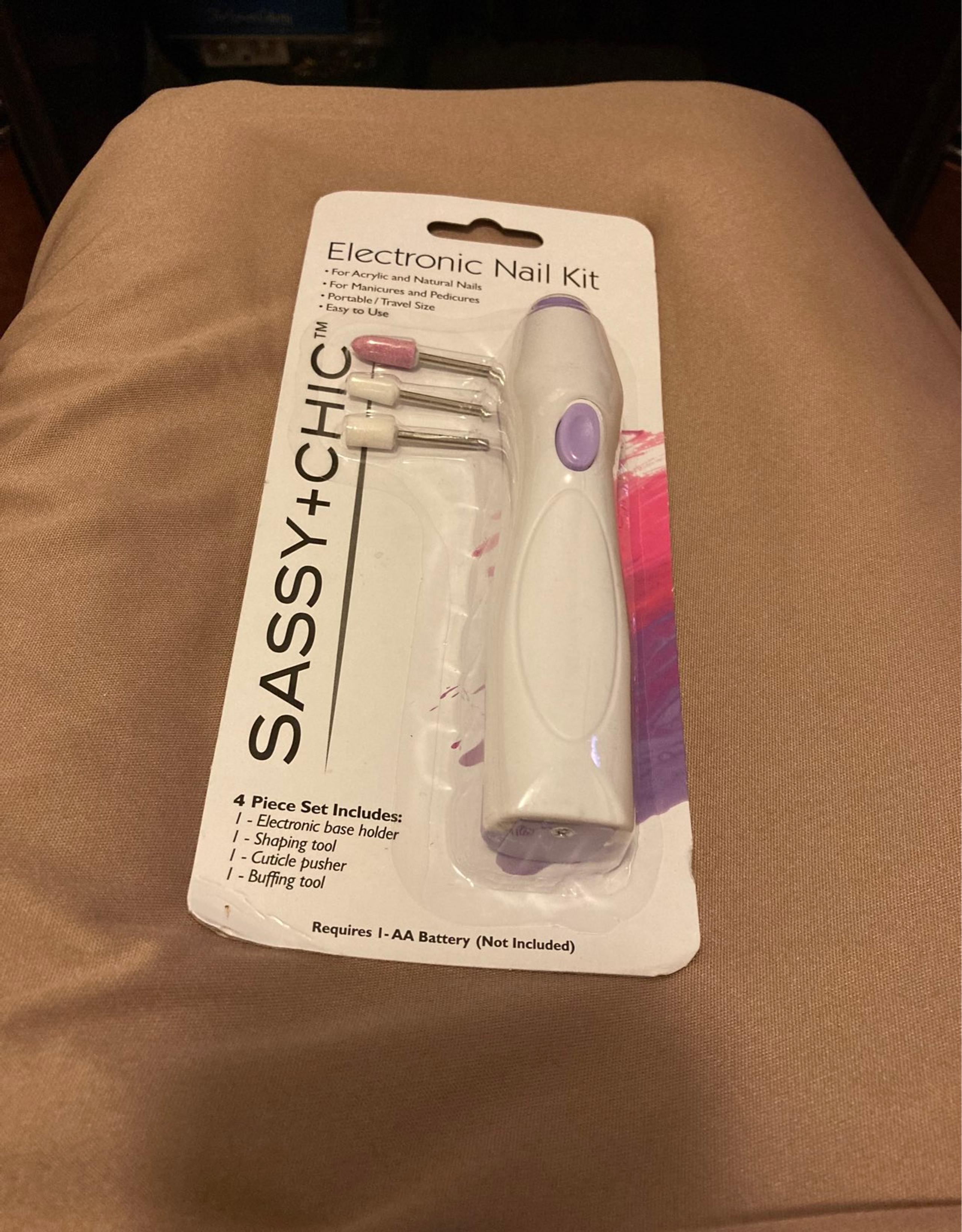Sassy+ Chic  Electronic Nail Kit.