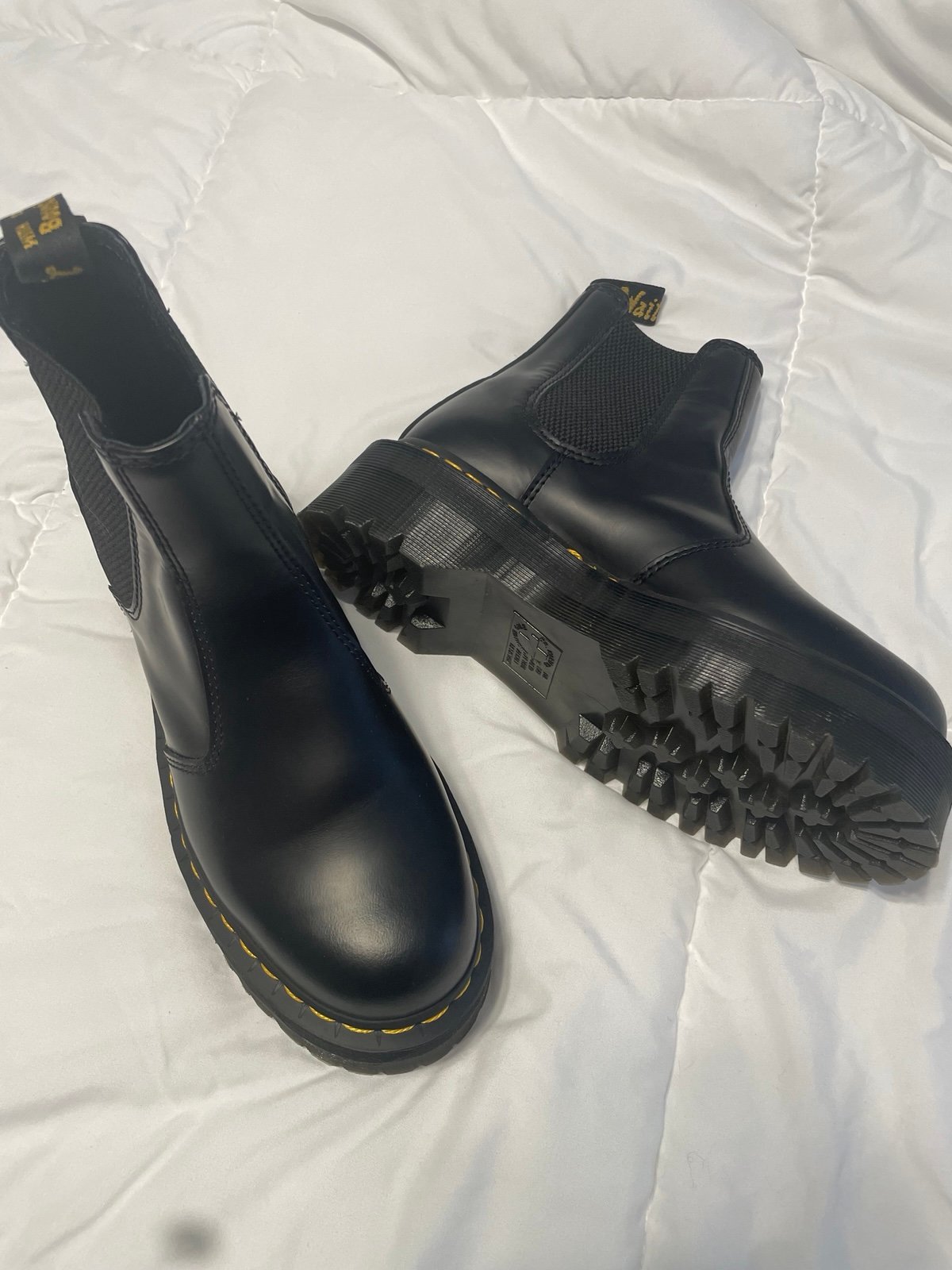 Platform Doc Marten Chelsea boots