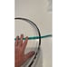 Restoration Hardware wreath hanger, silver can expand height see picture. Nice.