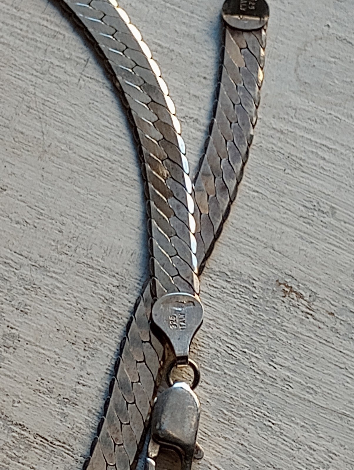Herringbone Chain 925 Italy