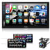 Hieha Car Stereo Compatible with Apple Carplay and Android Auto, 7 Inch Double D