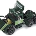 Ford LT-9000 Day Cab with Vintage 40' Dry Goods Tandem-Axle Trailer Green